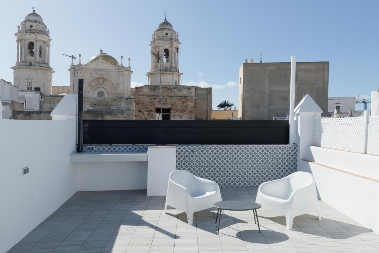 Atico Gades De La Catedral Lägenhet Cádiz Exteriör bild